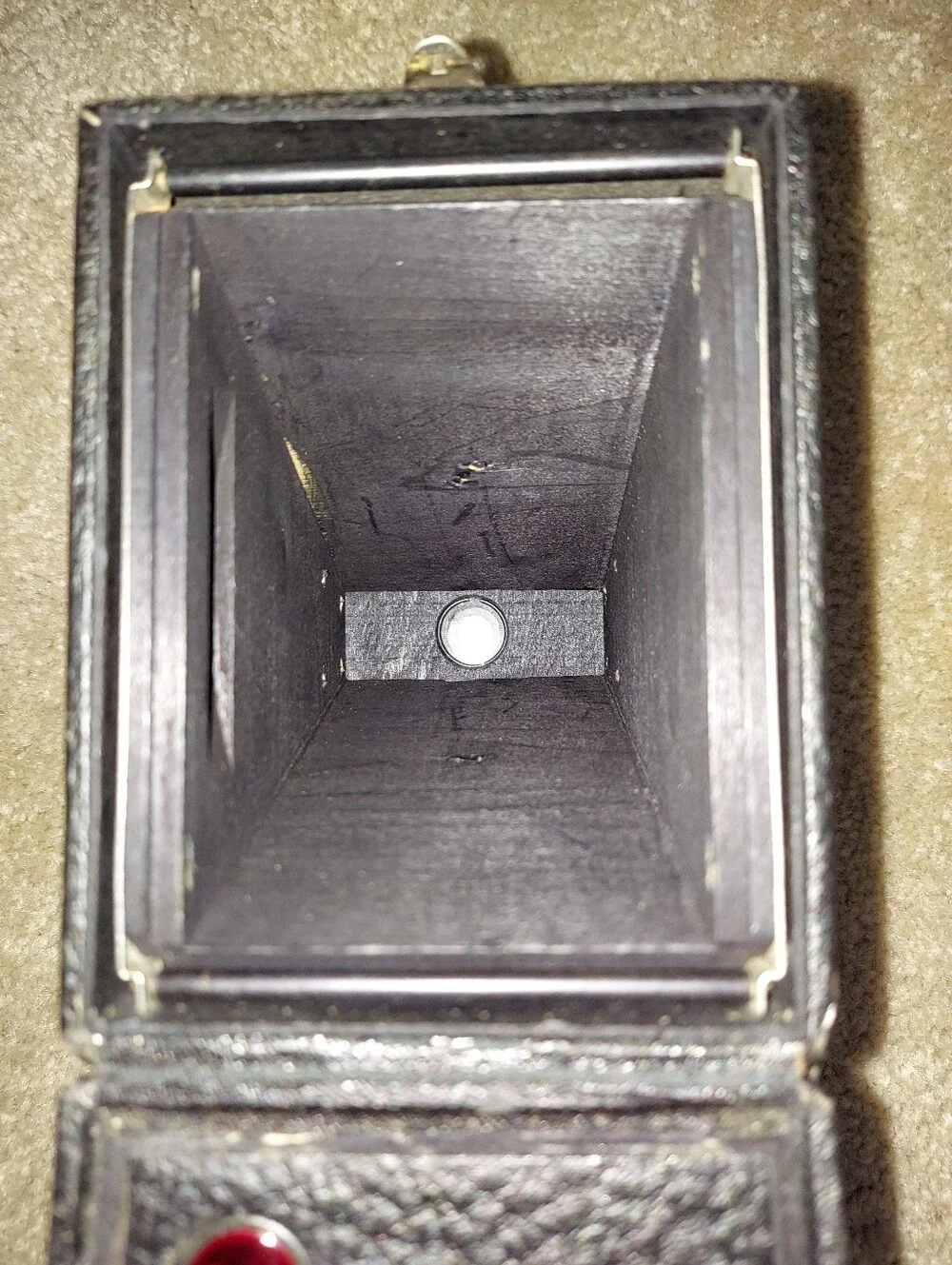 Vintage Ansco No. 2A Black Box Camera - Antique Ansco Camera